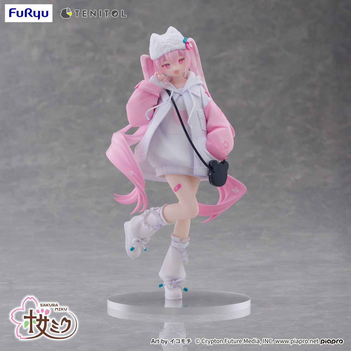 Hatsune Miku - Sakura Miku Cool Style - Tenitol Petit Figur (Furyu)