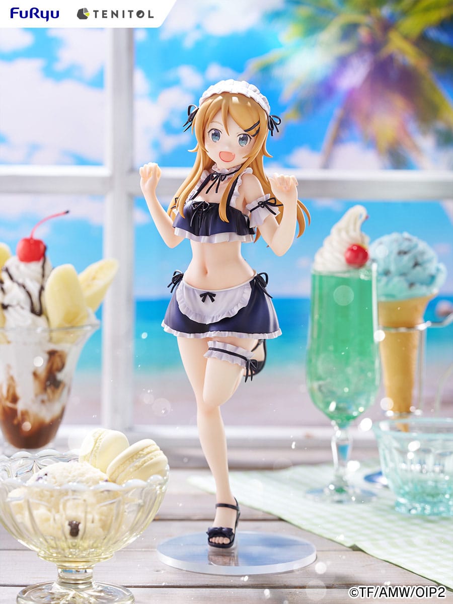 Oreimo - Kirino Kousaka - Swimsuit Maid Tenitol Tall Figur (Furyu)