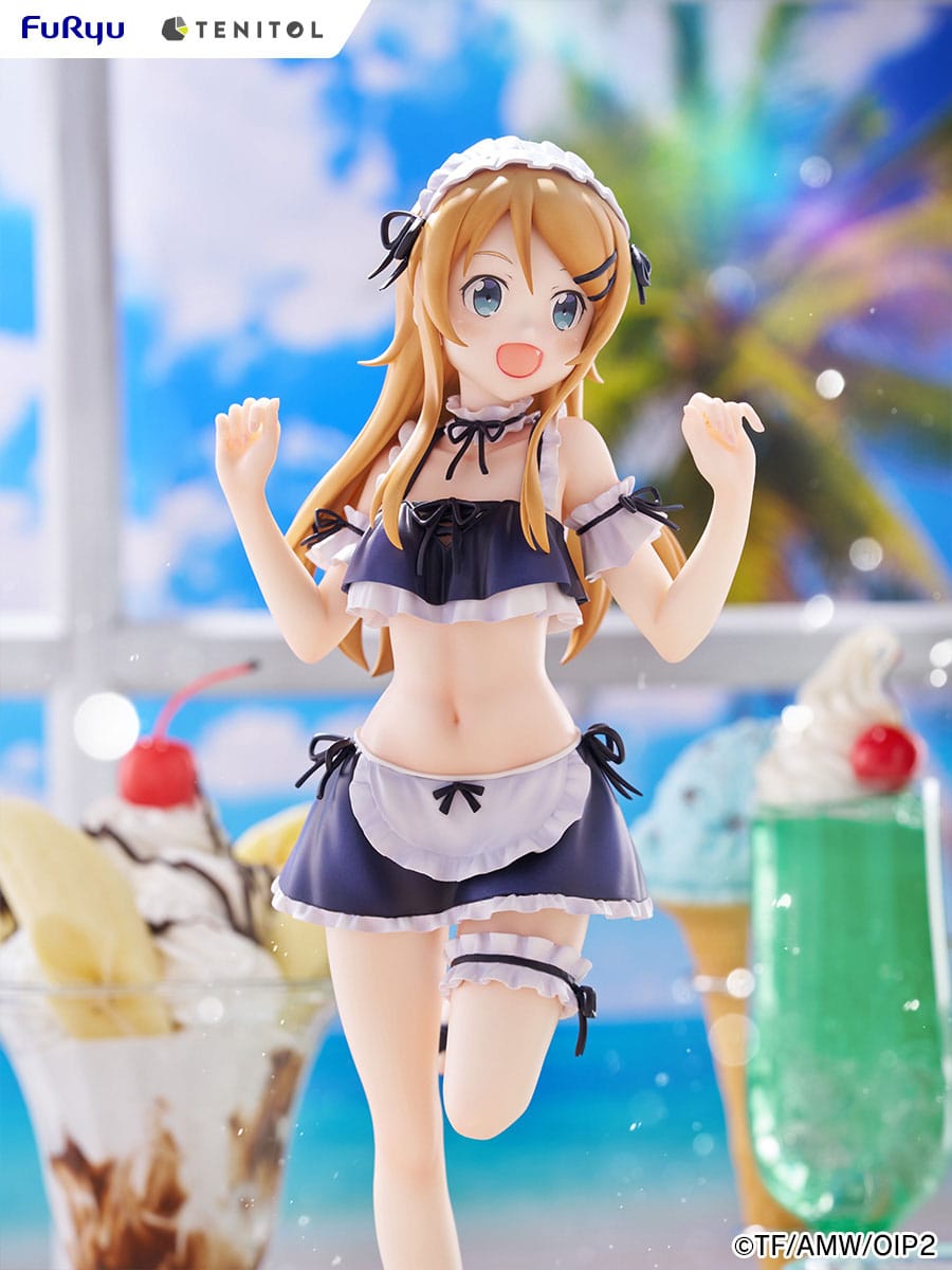 Oreimo - Kirino Kousaka - Swimsuit Maid Tenitol Tall Figur (Furyu)