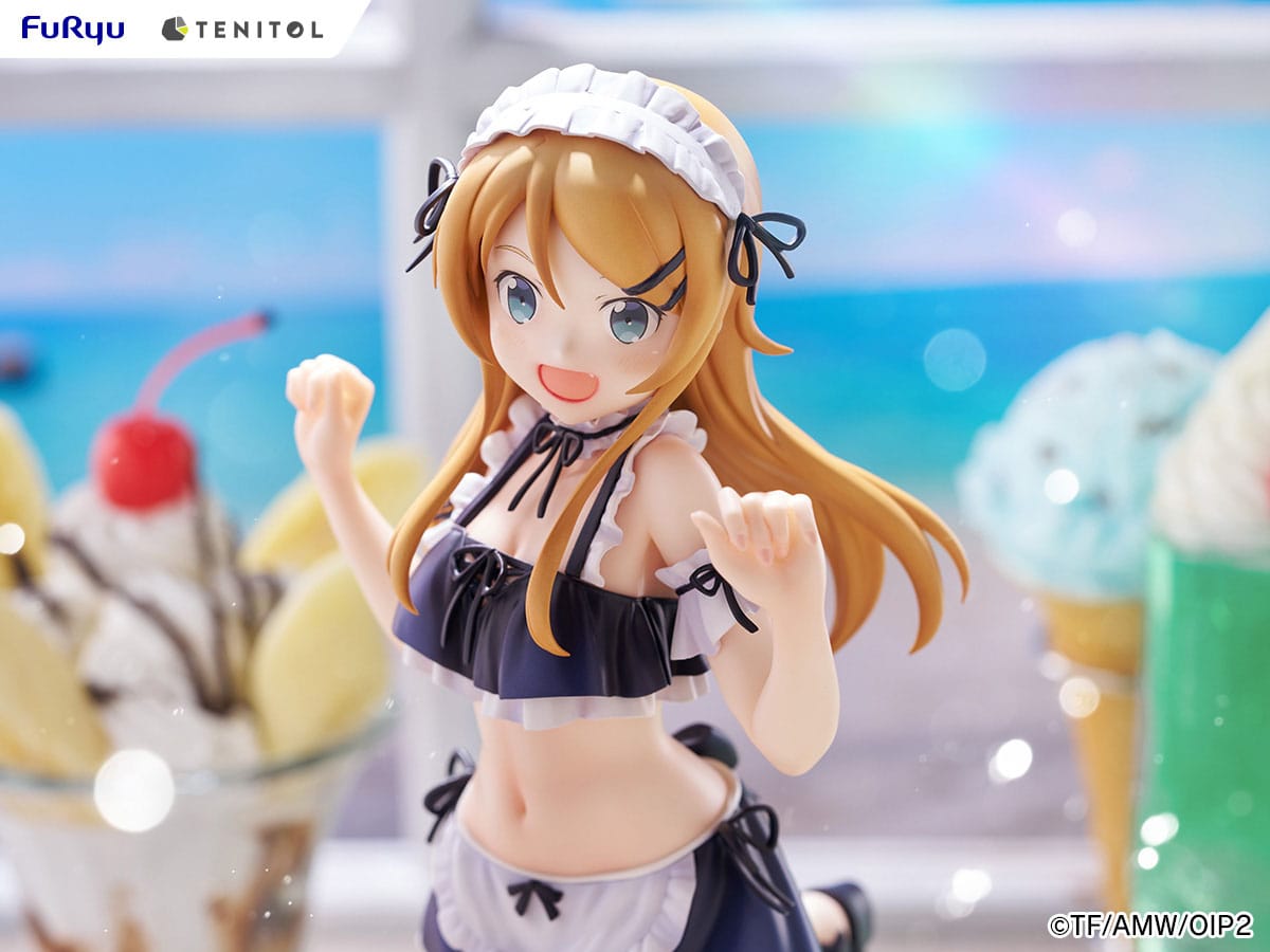 Oreimo - Kirino Kousaka - Swimsuit Maid Tenitol Tall Figur (Furyu)