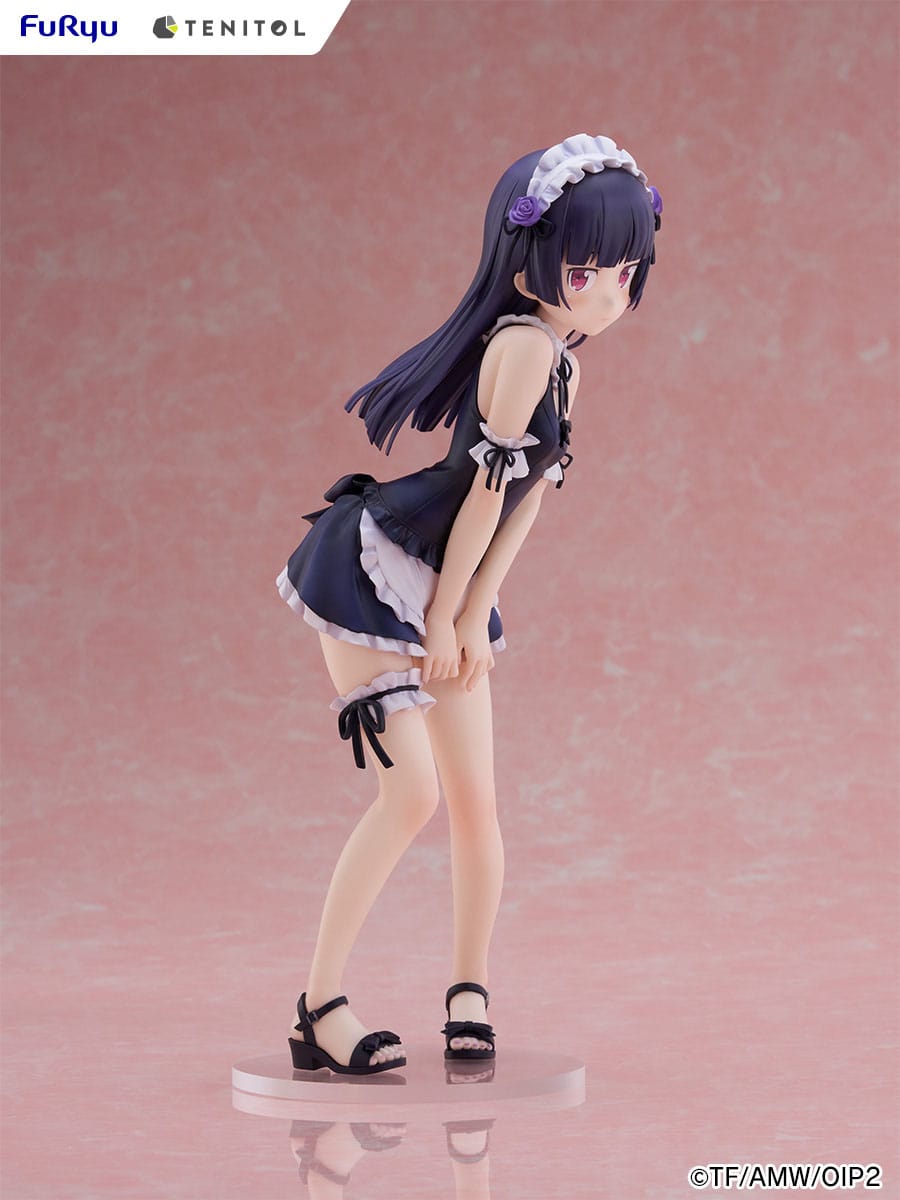 Oreimo - Ruri Gokou (Kuroneko) - Swimsuit Maid Tenitol Tall Figur (Furyu)