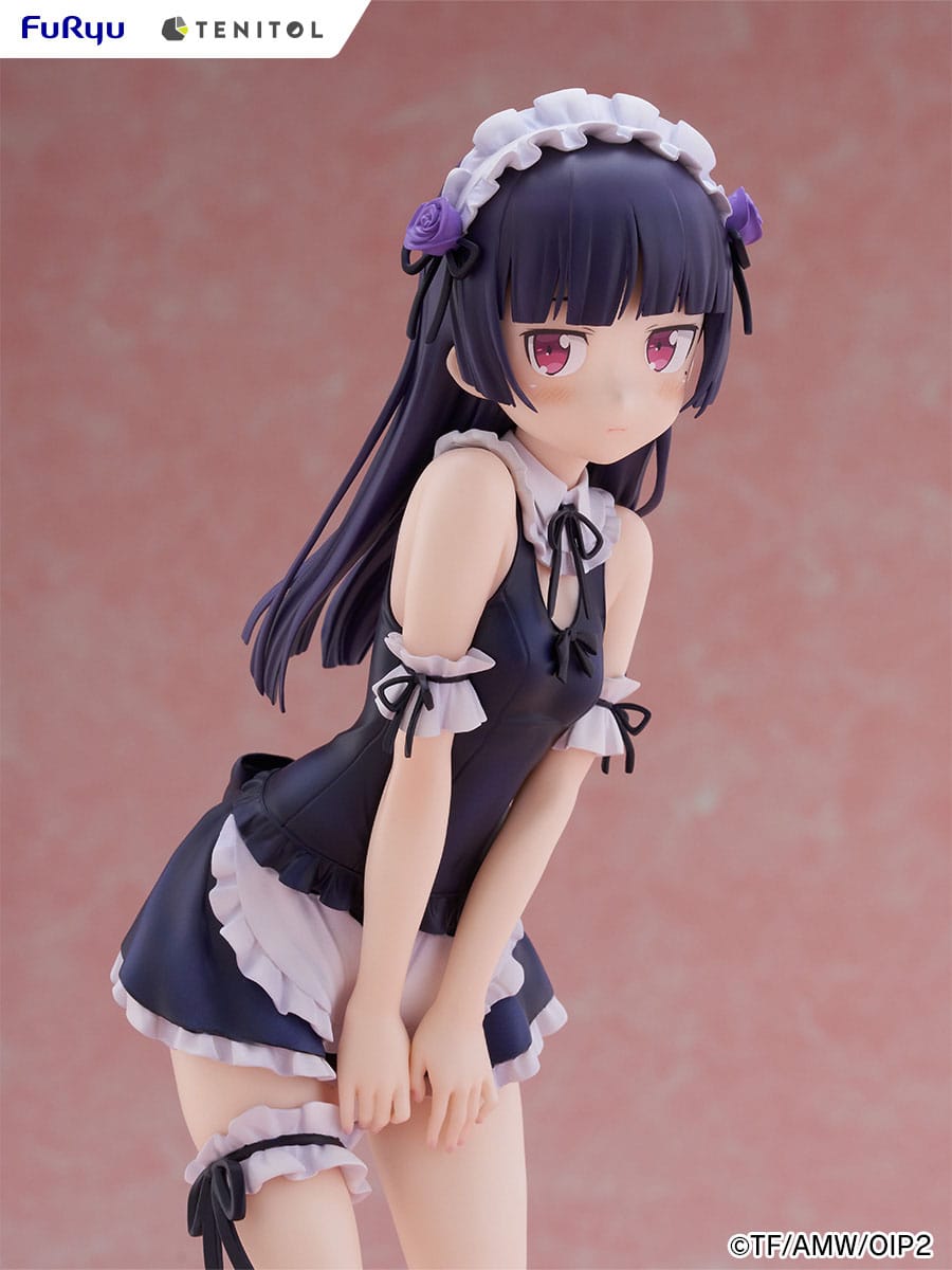 Oreimo - Ruri Gokou (Kuroneko) - Swimsuit Maid Tenitol Tall Figur (Furyu)