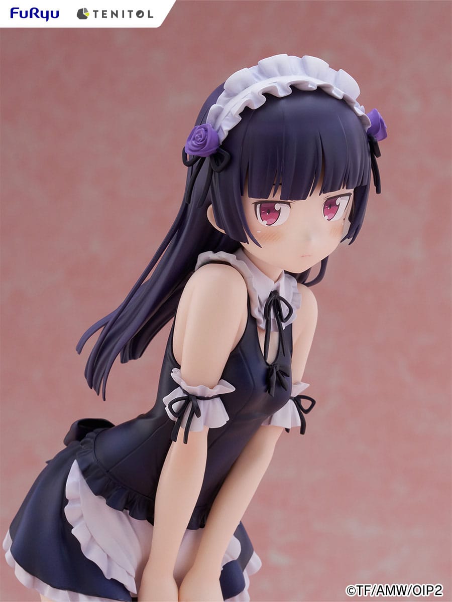 Oreimo - Ruri Gokou (Kuroneko) - Swimsuit Maid Tenitol Tall Figur (Furyu)