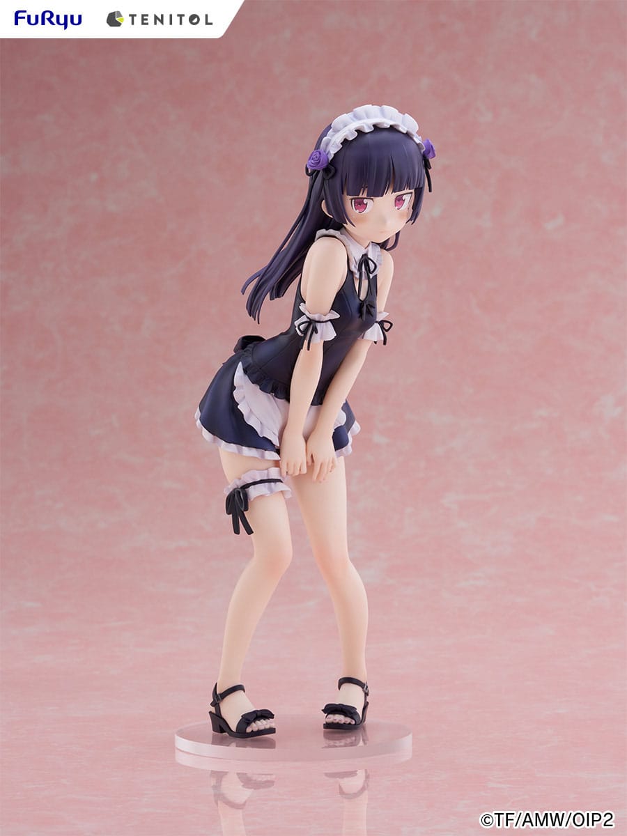 Oreimo - Ruri Gokou (Kuroneko) - Swimsuit Maid Tenitol Tall Figur (Furyu)
