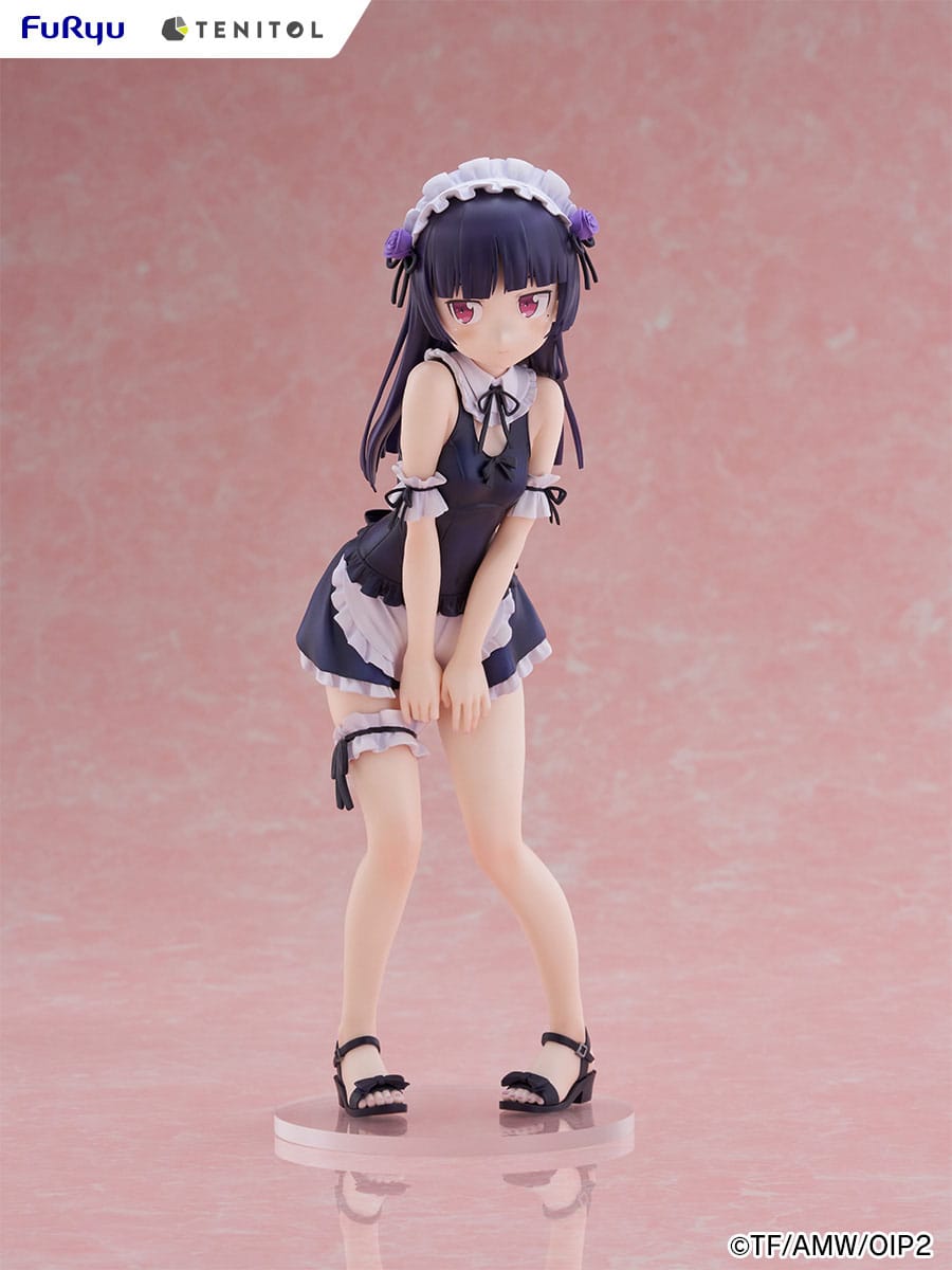 Oreimo - Ruri Gokou (Kuroneko) - Swimsuit Maid Tenitol Tall Figur (Furyu)