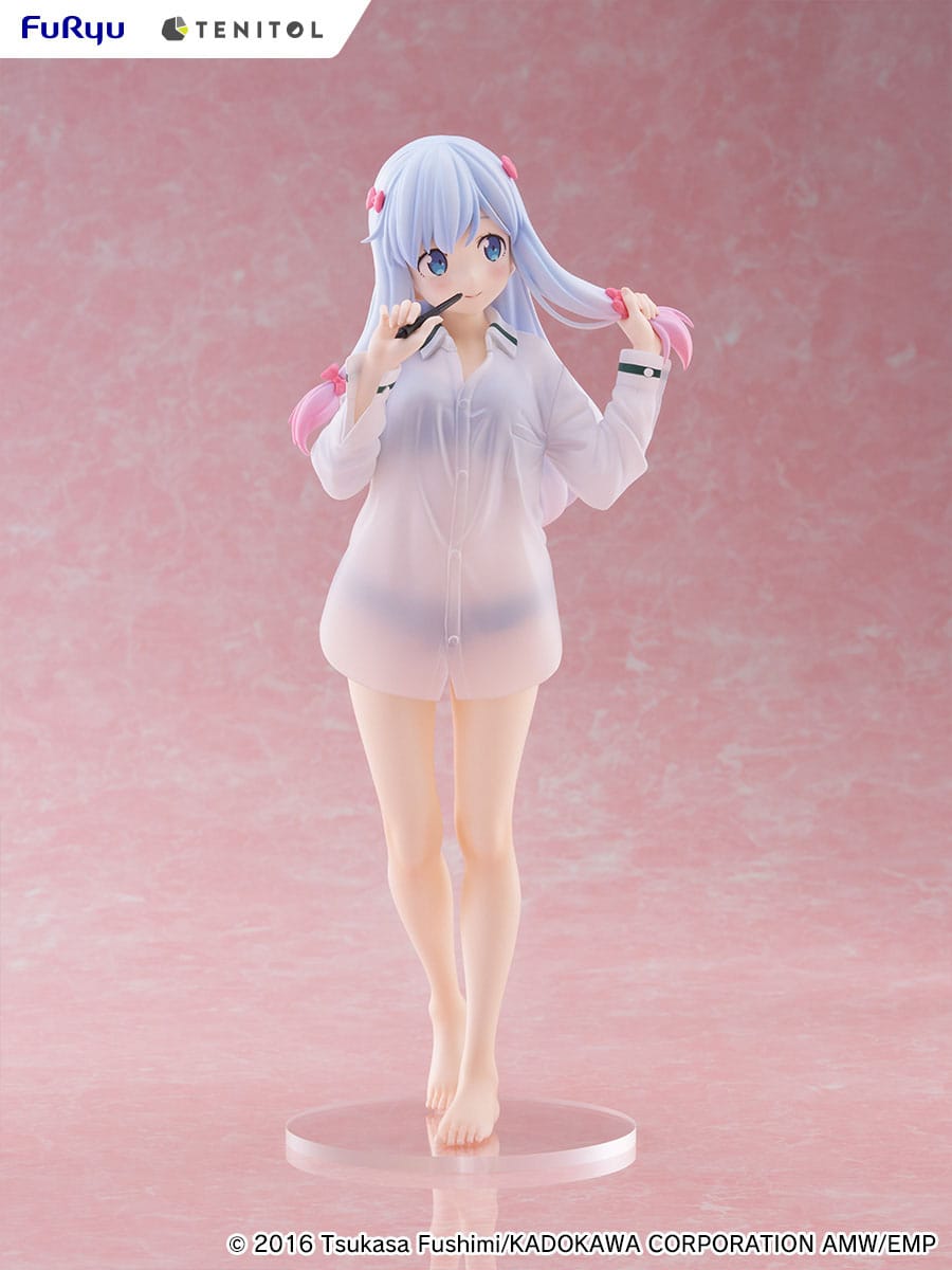Eromanga Sensei - Sagiri Izumi - Shirts Tenitol Tall Figur (Furyu)