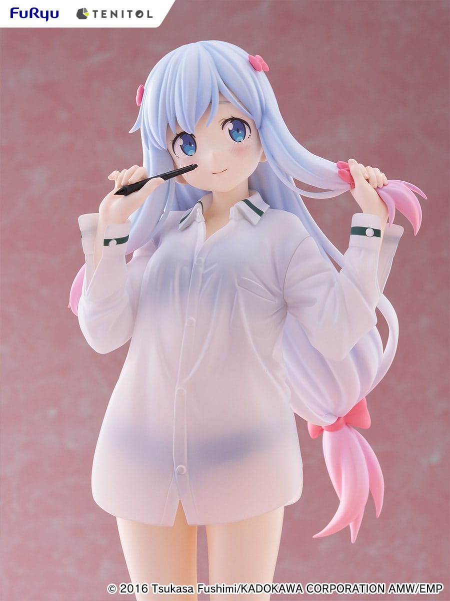 Eromanga Sensei - Sagiri Izumi - Shirts Tenitol Tall Figur (Furyu)