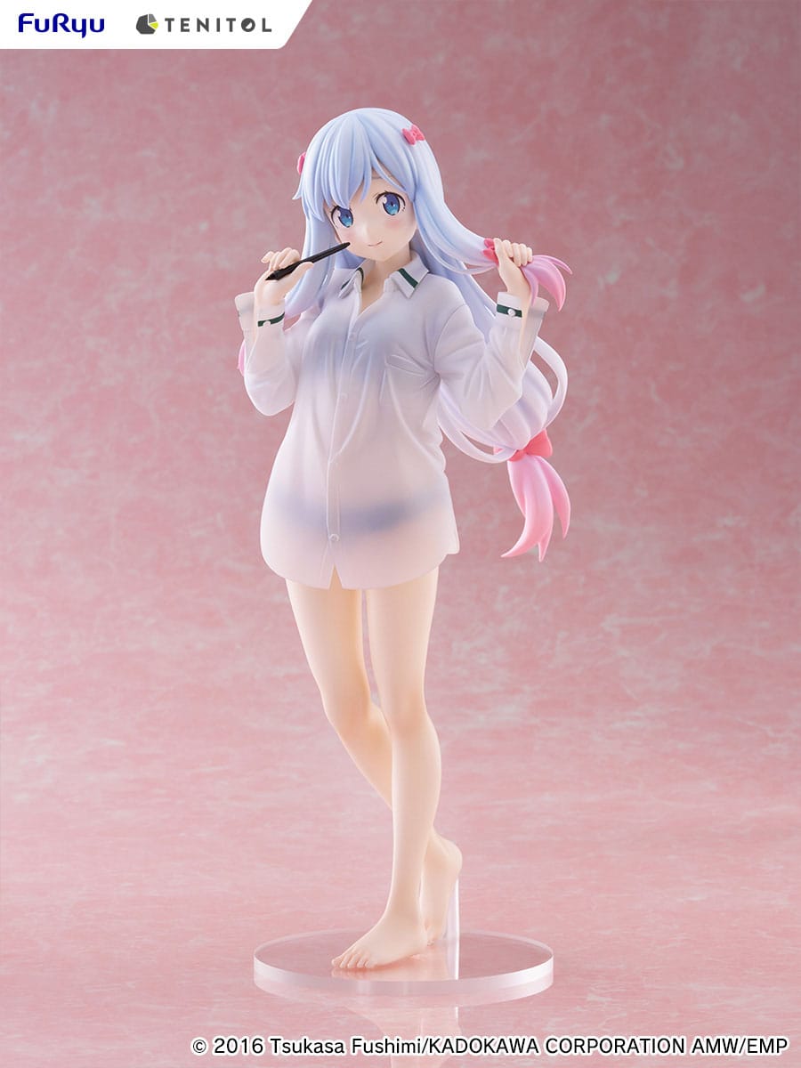 Eromanga Sensei - Sagiri Izumi - Shirts Tenitol Tall Figur (Furyu)