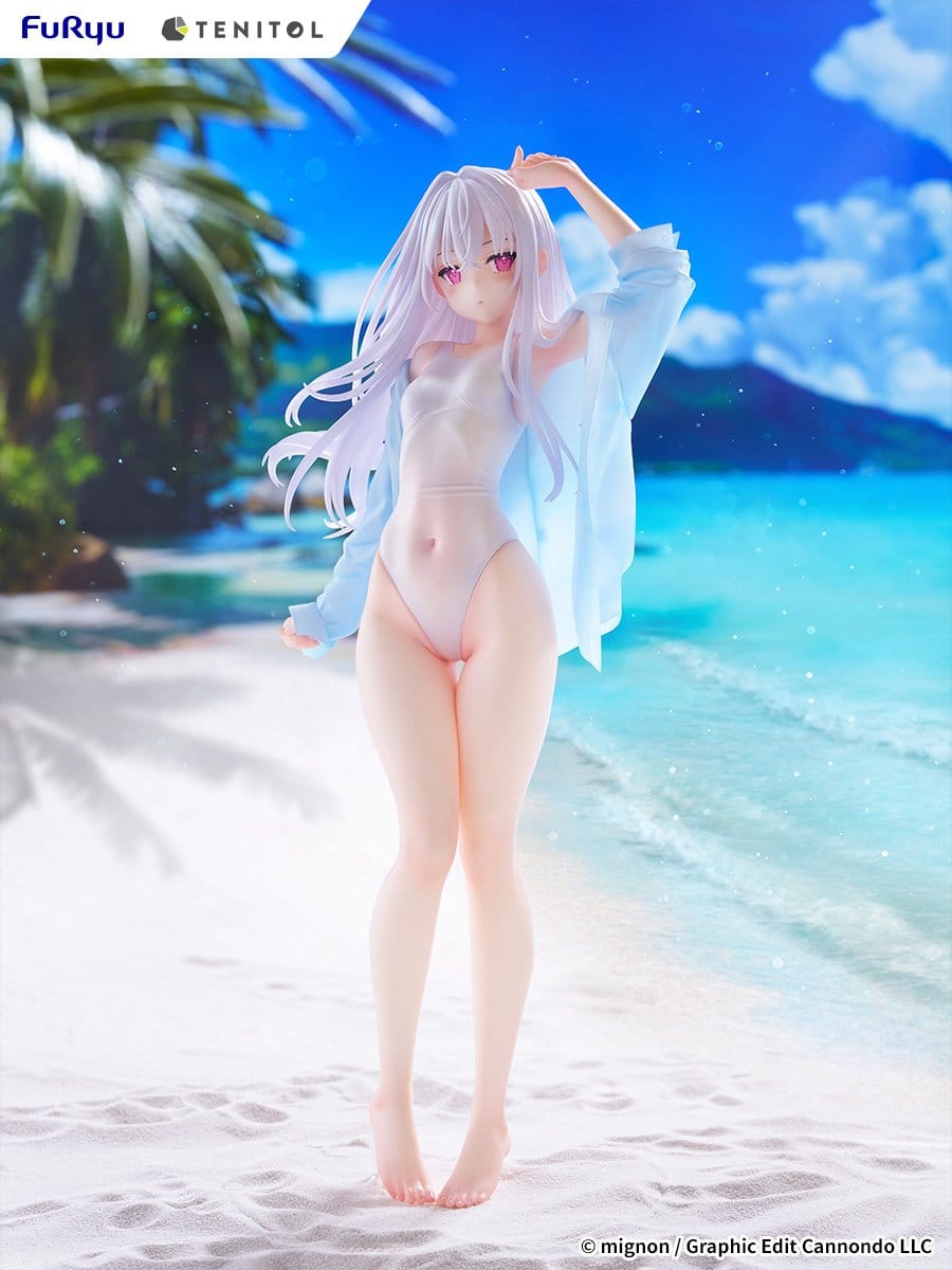 Mignon Works - Shiro - Swimsuit Tenitol Tall Figur (Furyu)