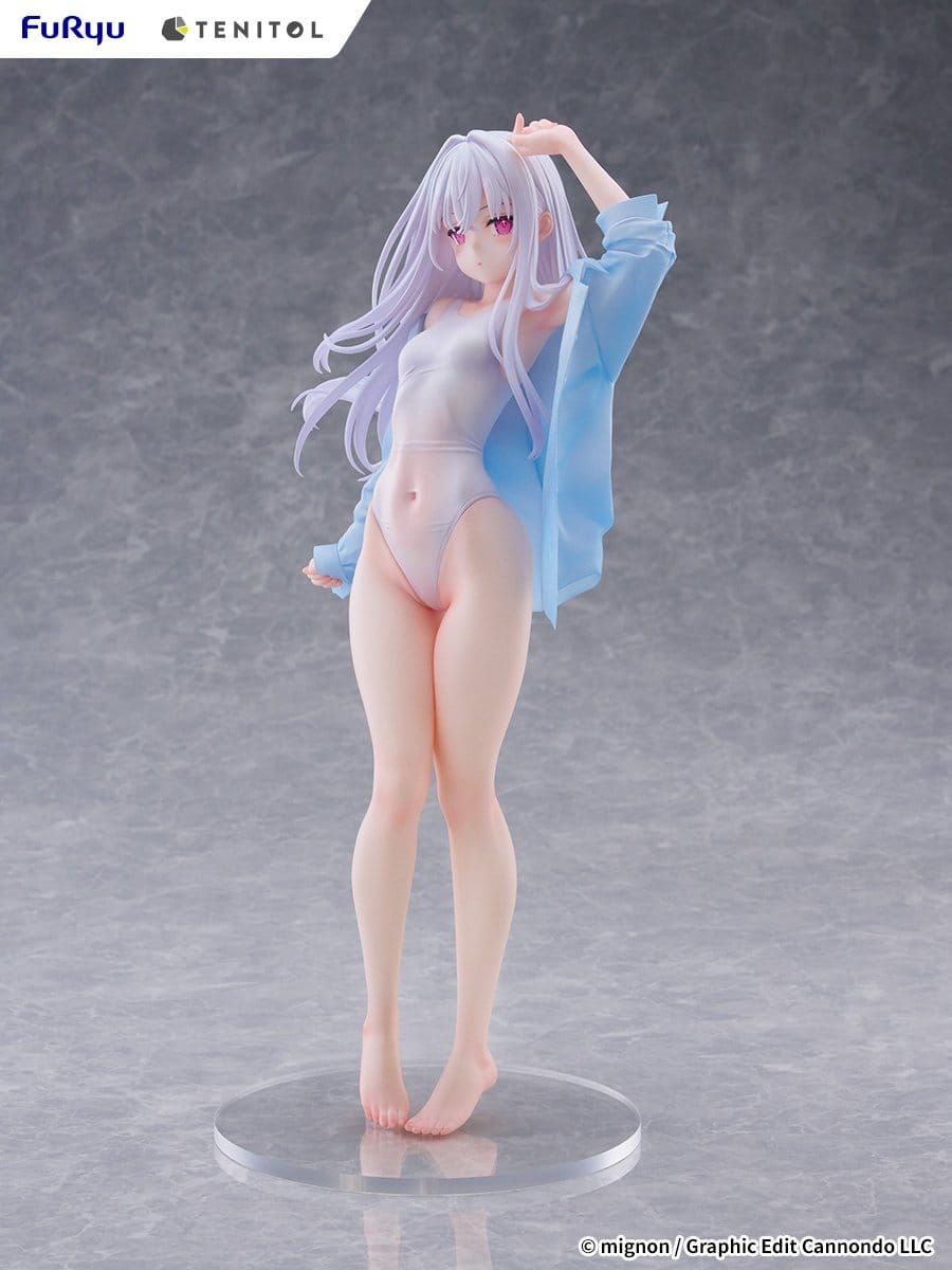 Mignon Works - Shiro - Swimsuit Tenitol Tall Figur (Furyu)