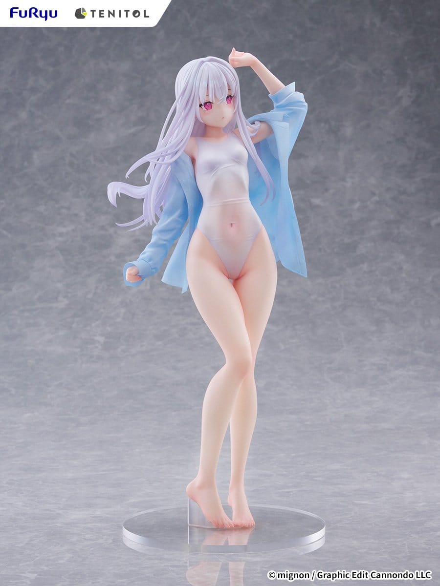 Mignon Works - Shiro - Swimsuit Tenitol Tall Figur (Furyu)