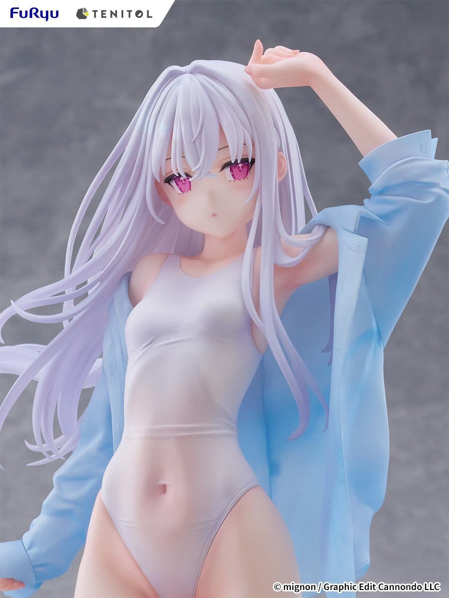 Mignon Works - Shiro - Swimsuit Tenitol Tall Figur (Furyu)