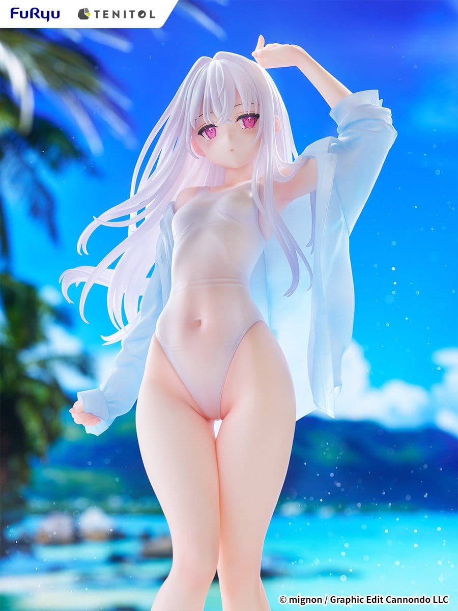 Mignon Works - Shiro - Swimsuit Tenitol Tall Figur (Furyu)