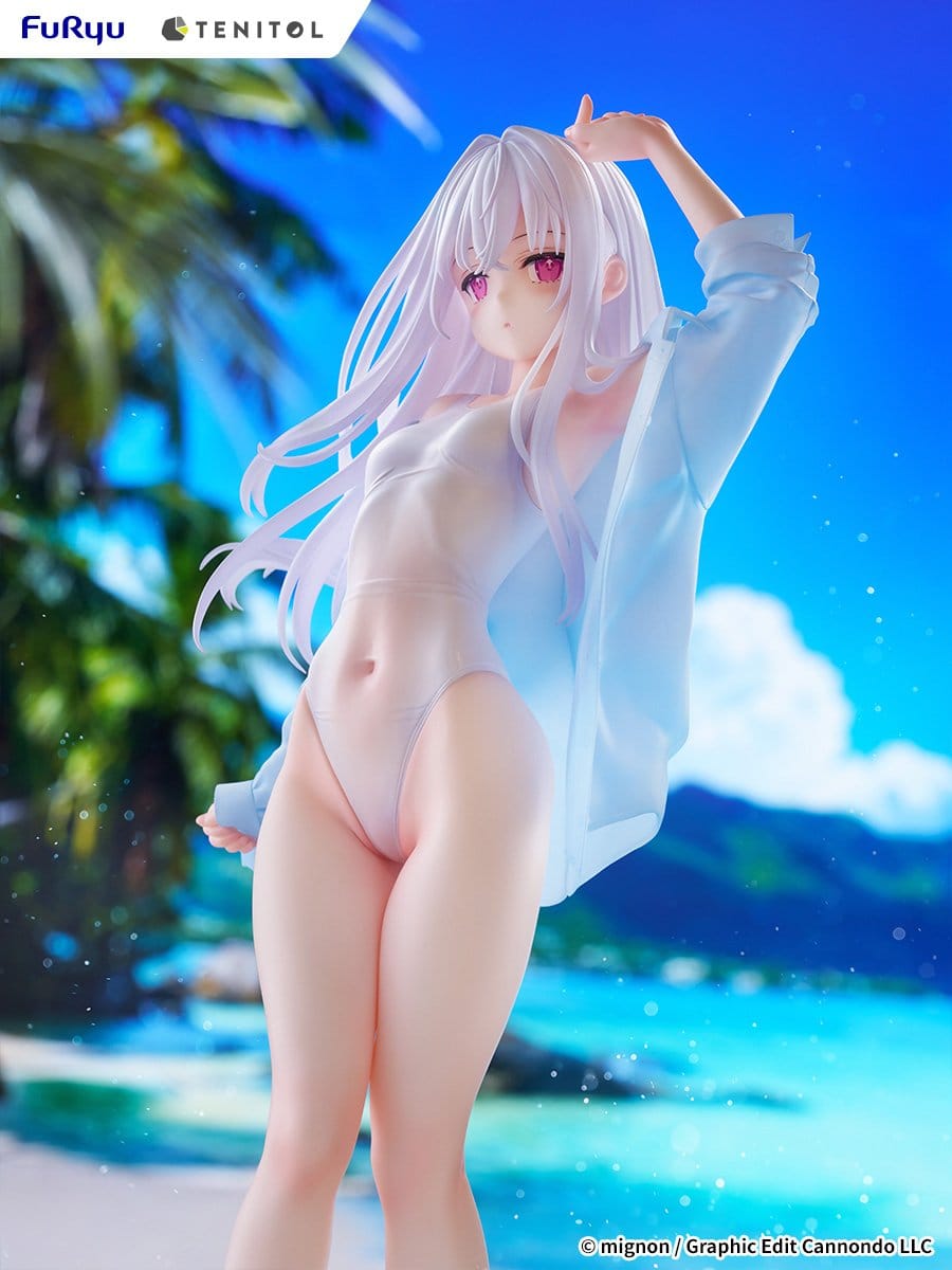 Mignon Works - Shiro - Swimsuit Tenitol Tall Figur (Furyu)