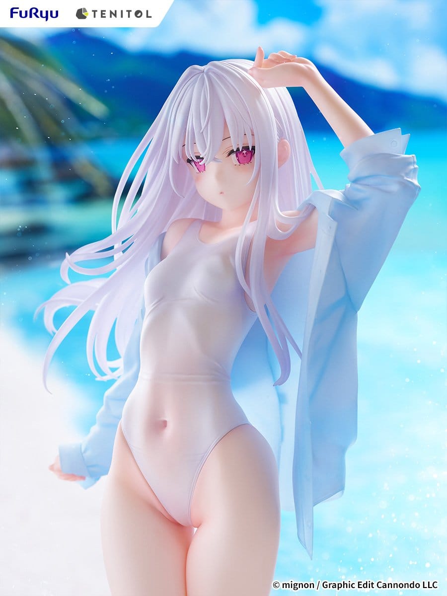 Mignon Works - Shiro - Swimsuit Tenitol Tall Figur (Furyu)