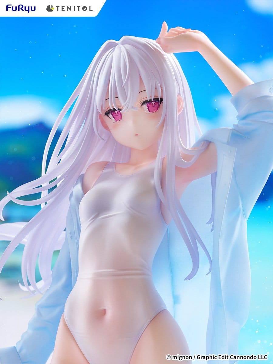 Mignon Works - Shiro - Swimsuit Tenitol Tall Figur (Furyu)