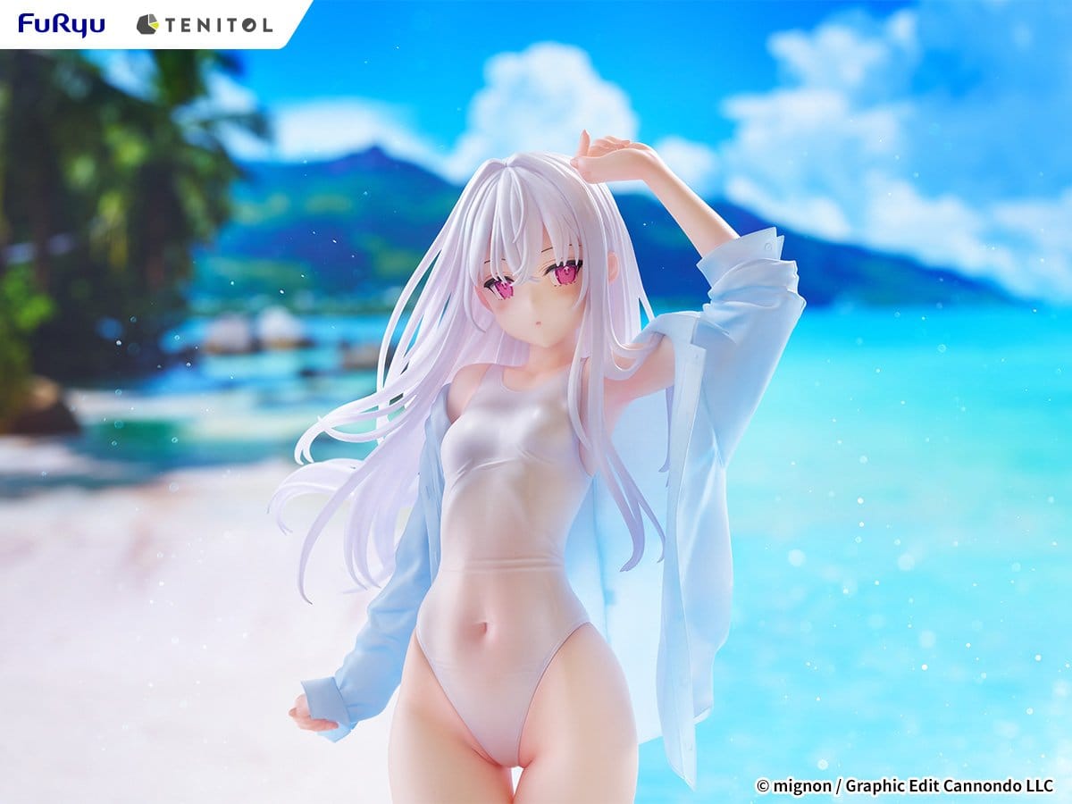 Mignon Works - Shiro - Swimsuit Tenitol Tall Figur (Furyu)