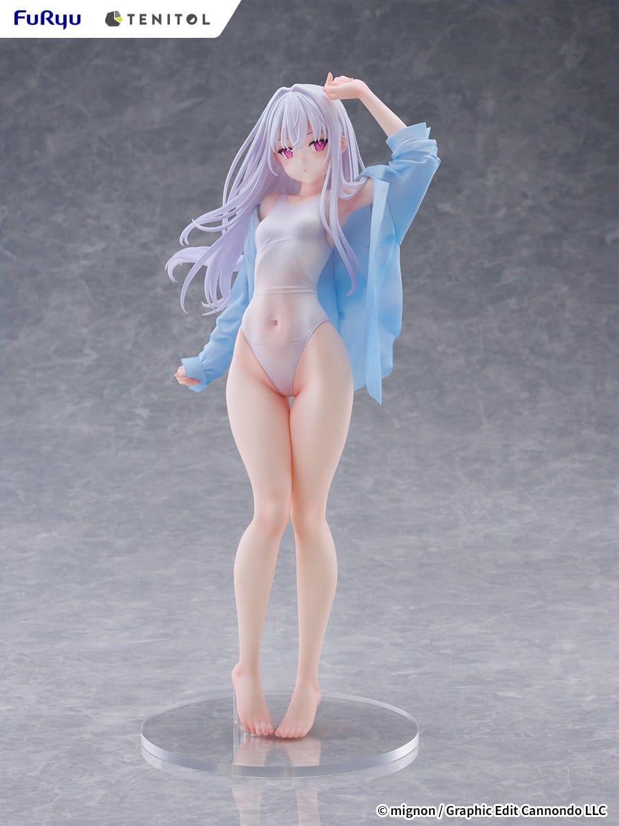 Mignon Works - Shiro - Swimsuit Tenitol Tall Figur (Furyu)