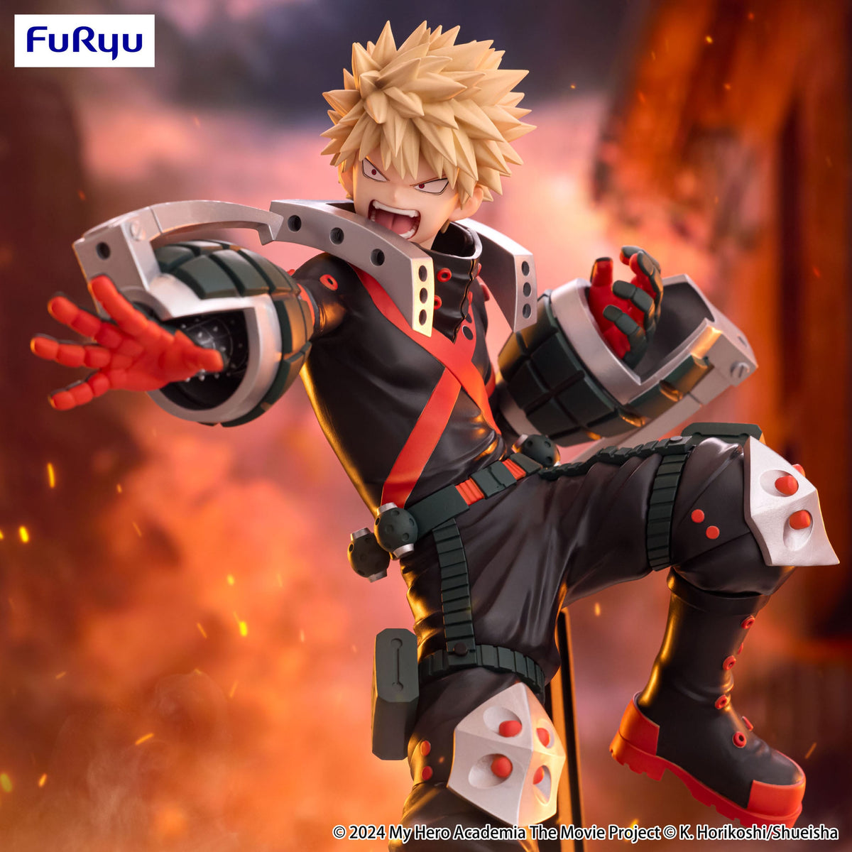 Mi héroe academia: eres el siguiente - katsuki bakugo - trio -try -it figura (Furyu)