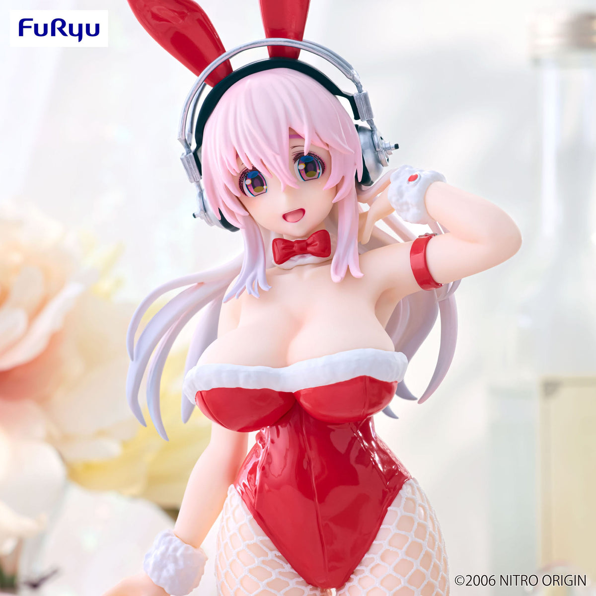 Super Sonico - Super Sonico - Red Color Bicute Bunnies figure (Furyu)