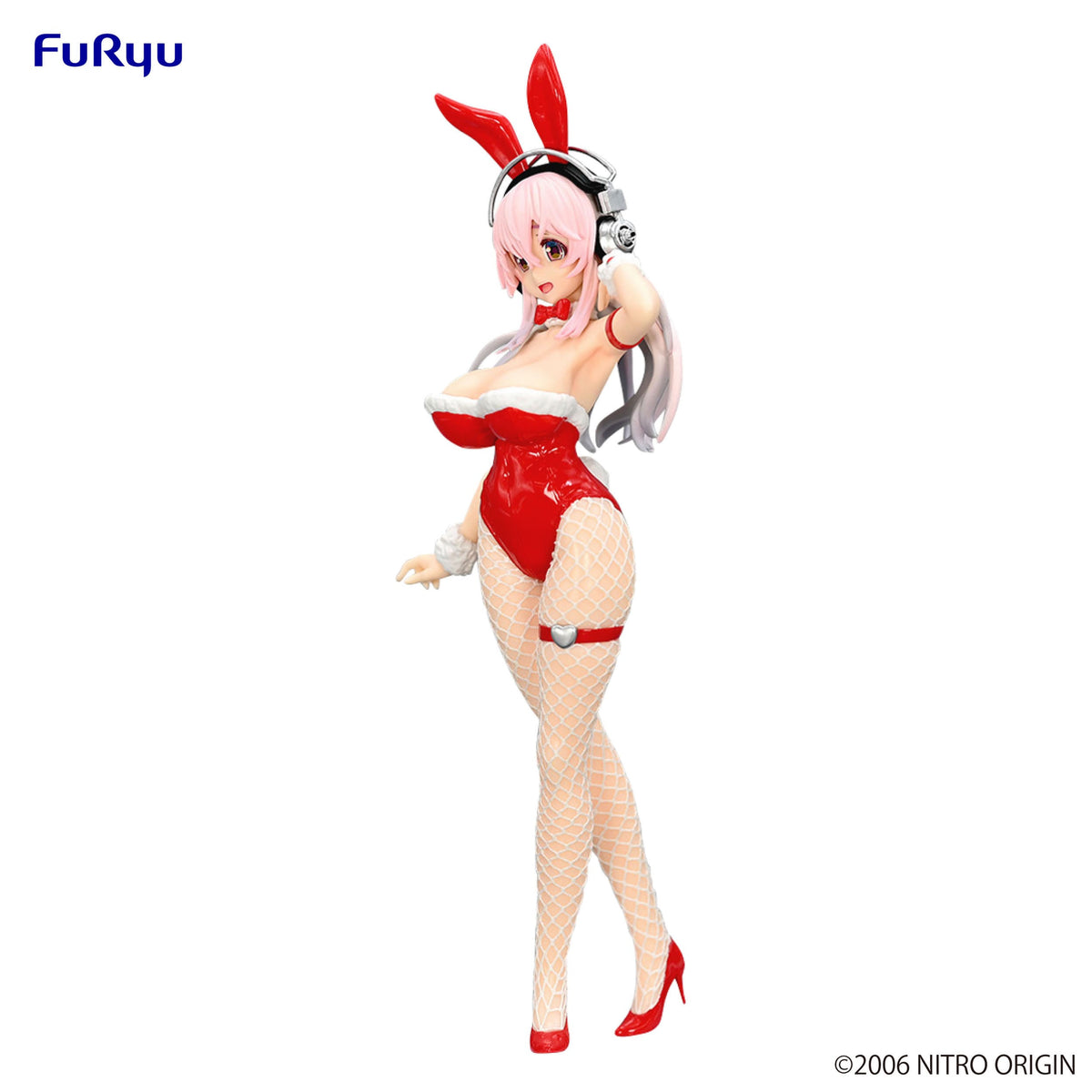 Super Sonico - Super Sonico - Red Color Bicute Bunnies figure (Furyu)