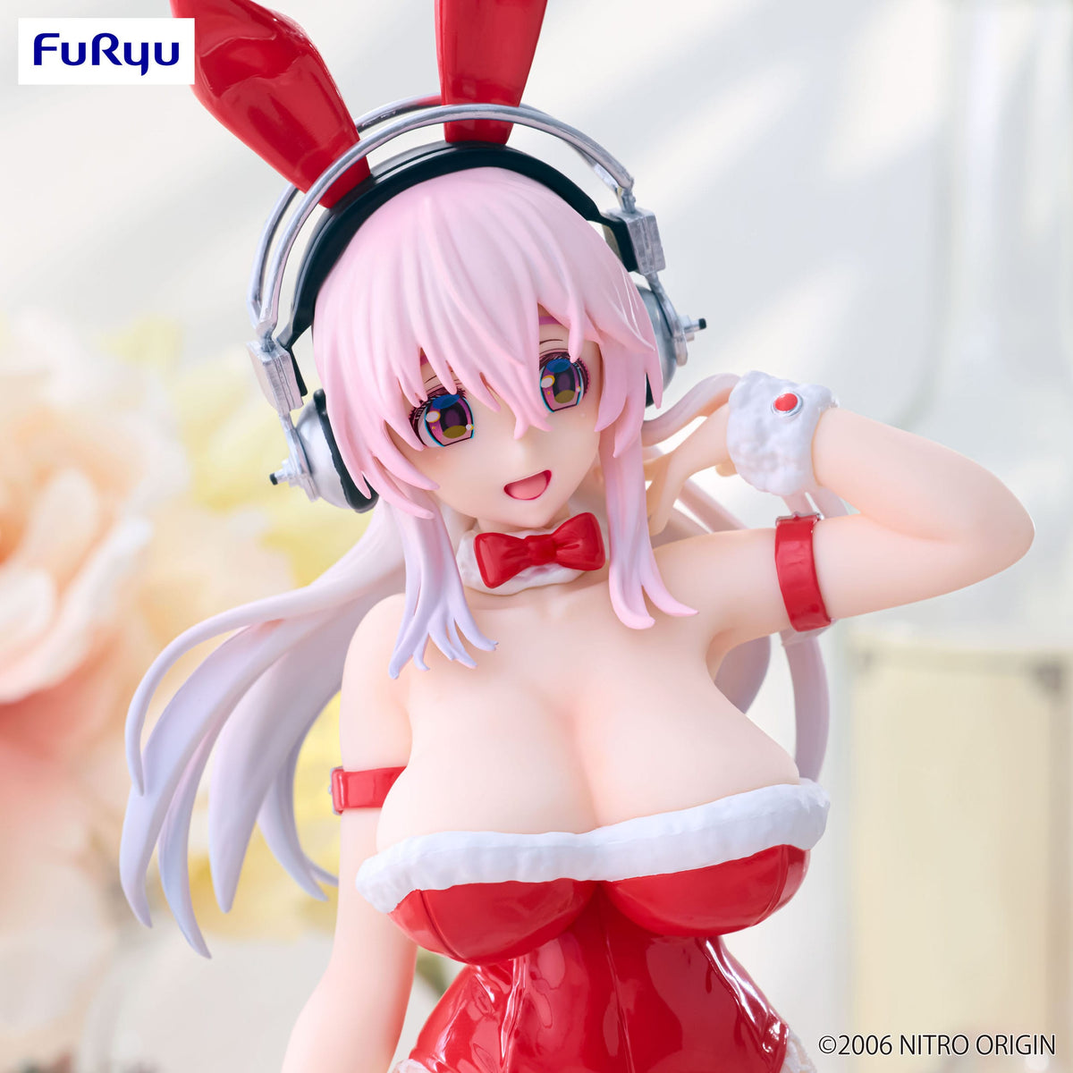 Super Sonico - Super Sonico - Red Color Bicute Bunnies figure (Furyu)