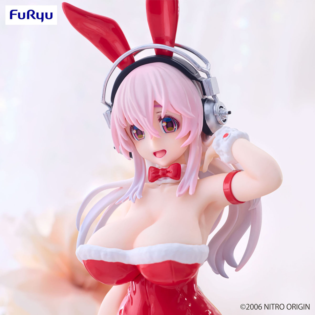 Super Sonico - Super Sonico - Red Color Bicute Bunnies figure (Furyu)