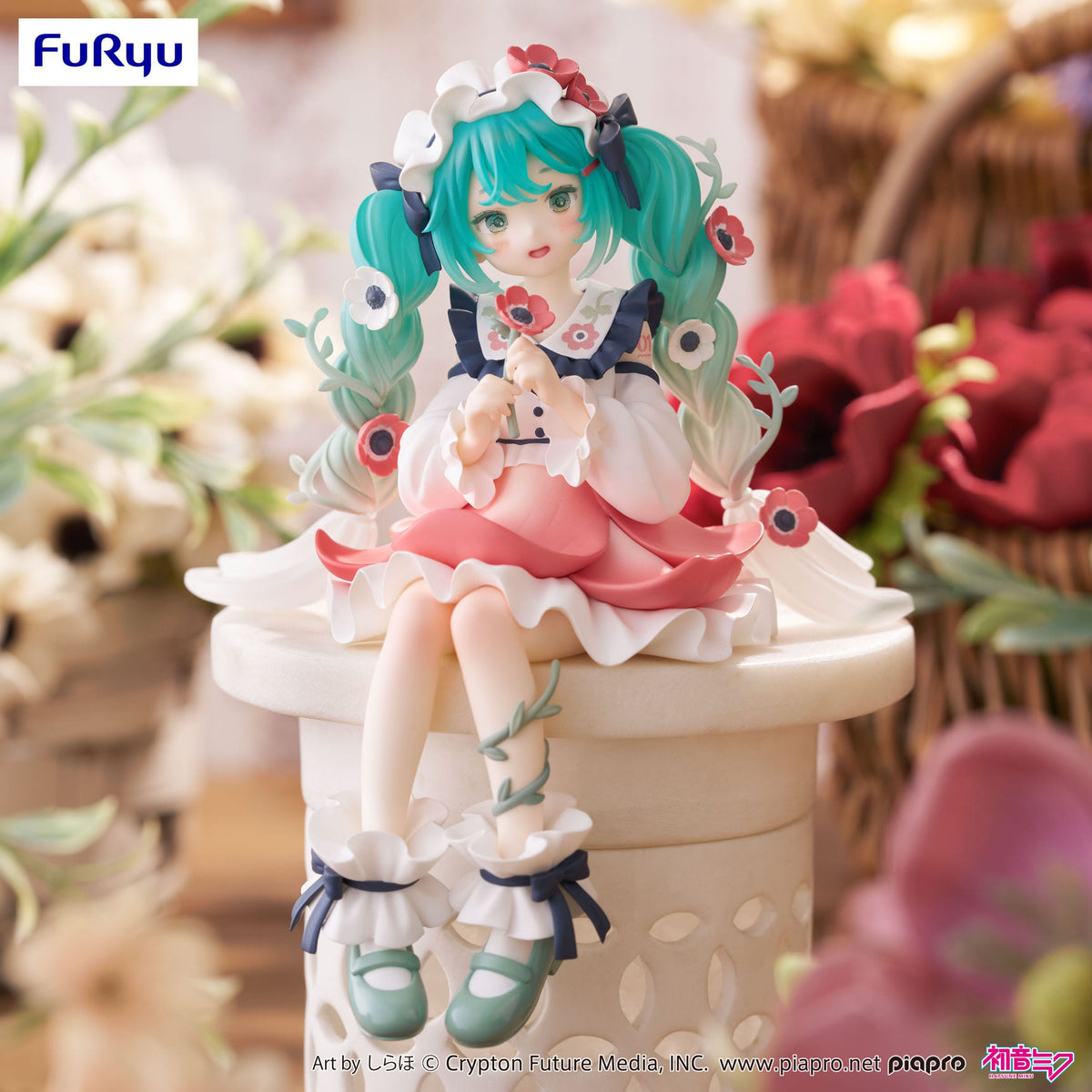 Hatsune Miku - Flower Fairy Anemone - Noodle Stopper figure (Furyu)