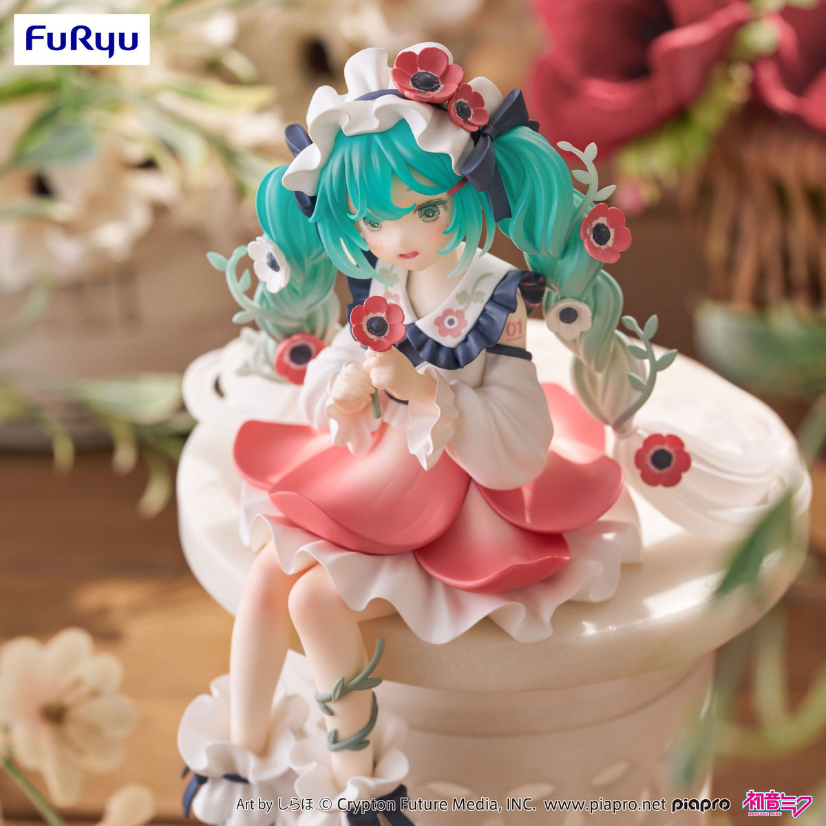 Hatsune Miku - Flower Fairy Anemone - Noodle Stopper figure (Furyu)