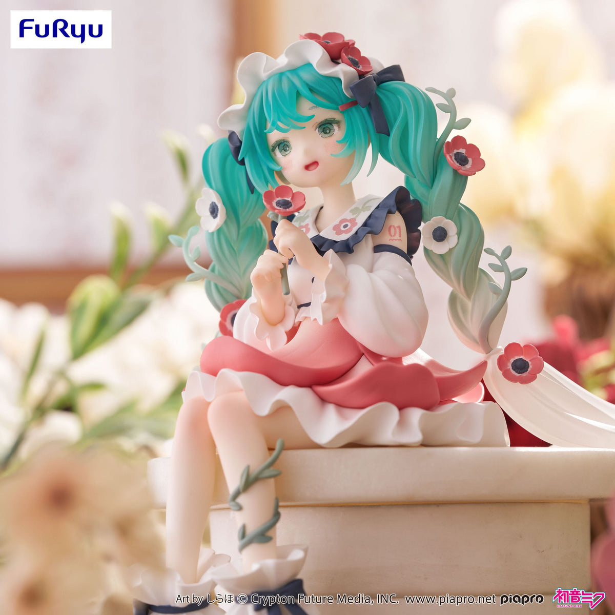 Hatsune Miku - Flower Fairy Anemone - Noodle Stopper figure (Furyu)