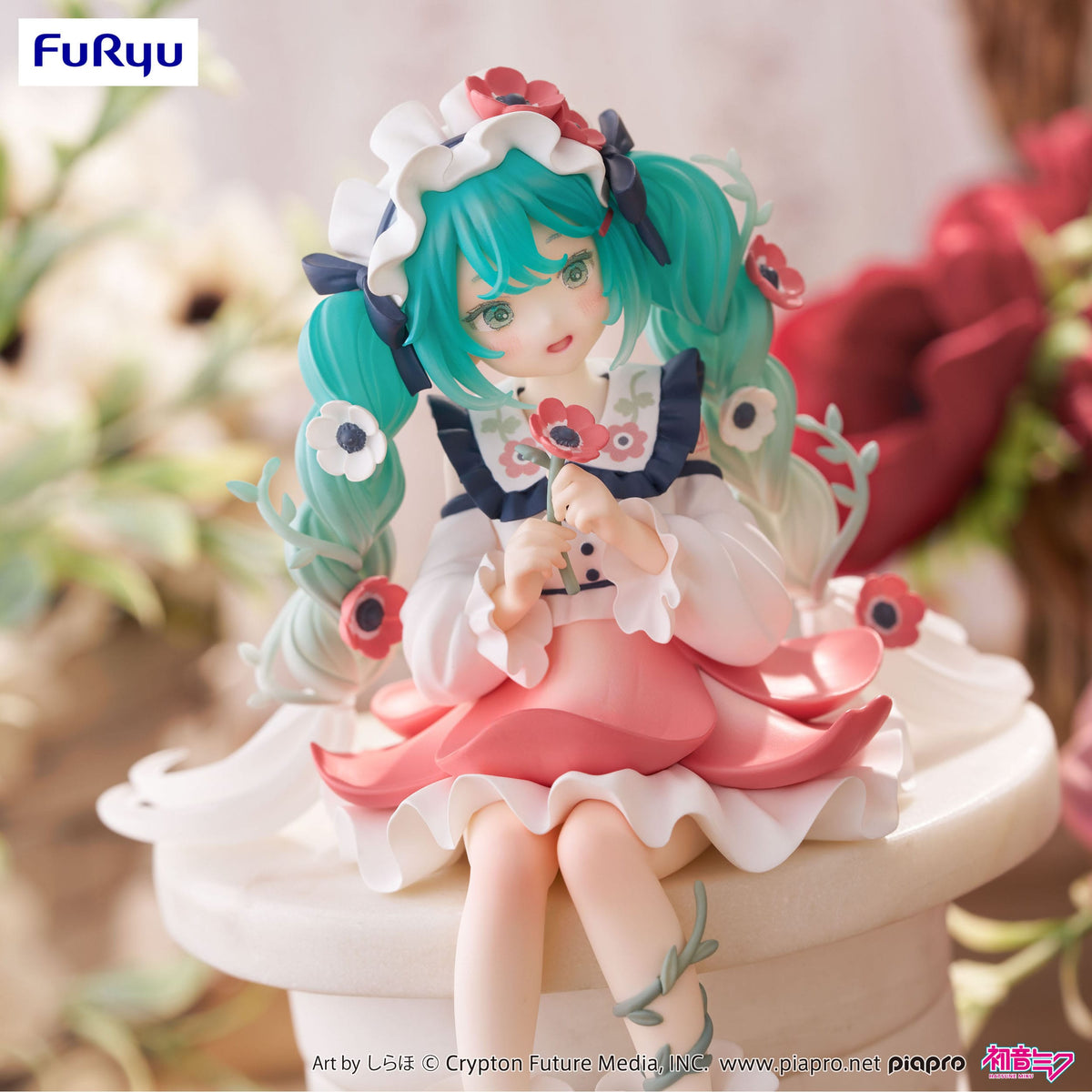 Hatsune Miku - Flower Fairy Anemone - Noodle Stopper figure (Furyu)