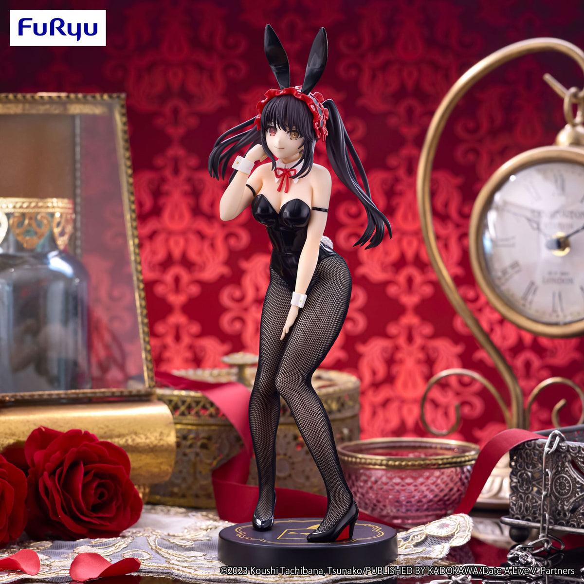 Date A Live V - Kurumi Tokisaki - Black Color Bicute Bunnies figure (Furyu)