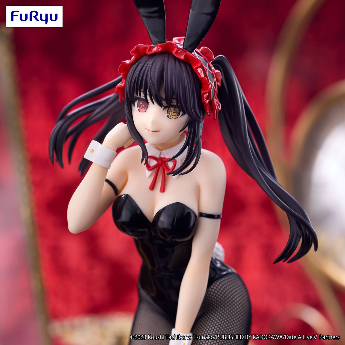 Date A Live V - Kurumi Tokisaki - Black Color BiCute Bunnies Figur (Furyu)