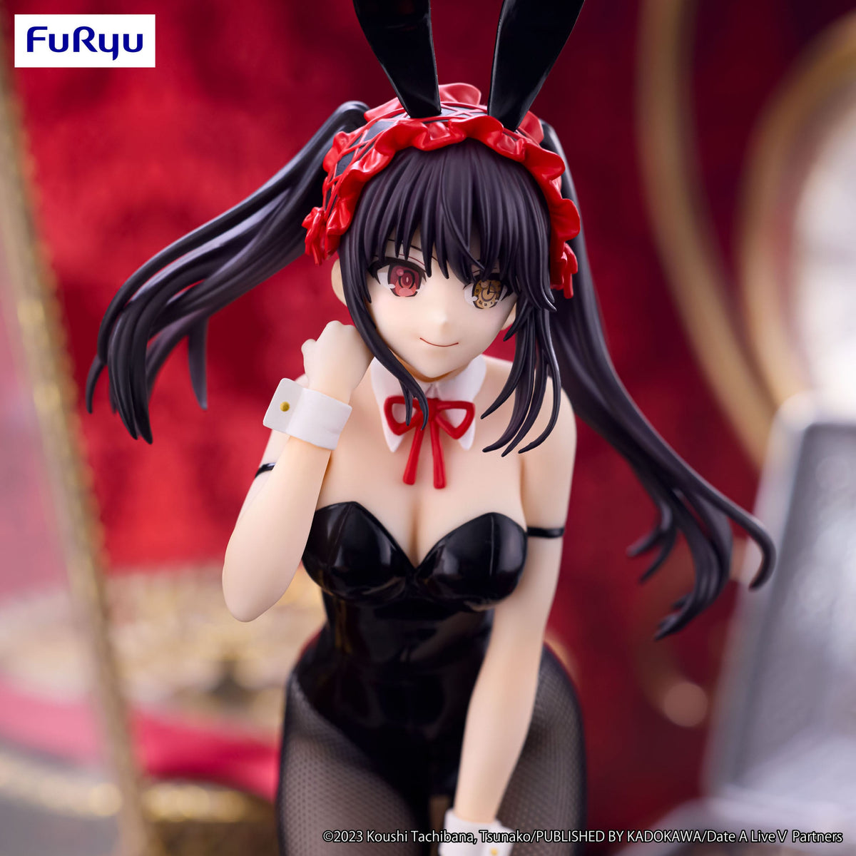 Date A Live V - Kurumi Tokisaki - Black Color BiCute Bunnies Figur (Furyu)