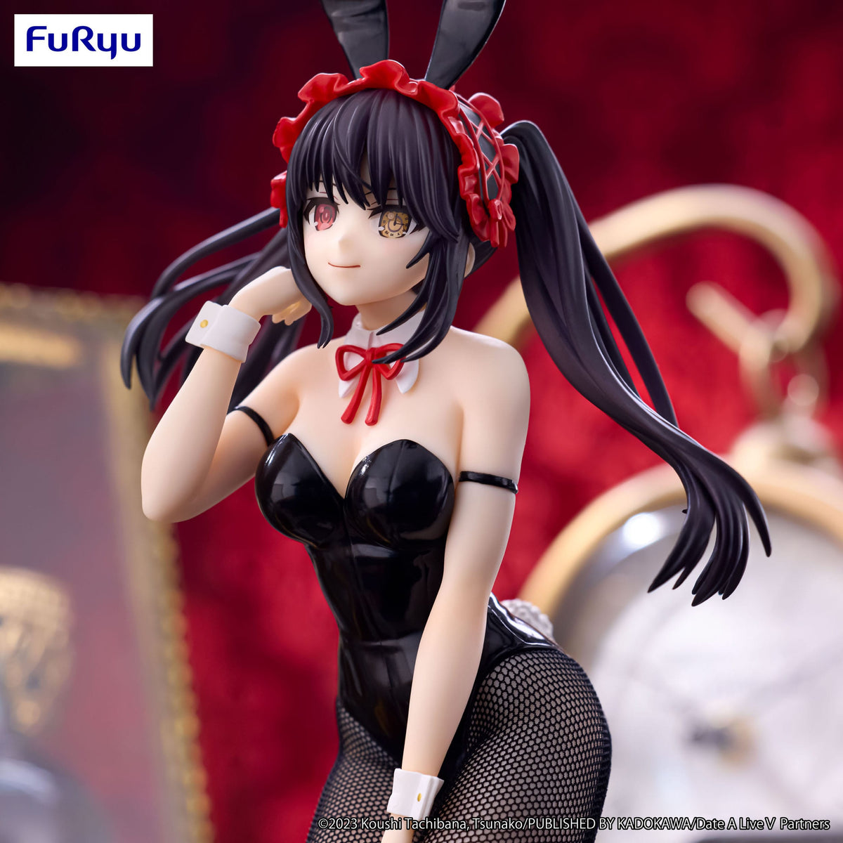 Date A Live V - Kurumi Tokisaki - Black Color BiCute Bunnies Figur (Furyu)