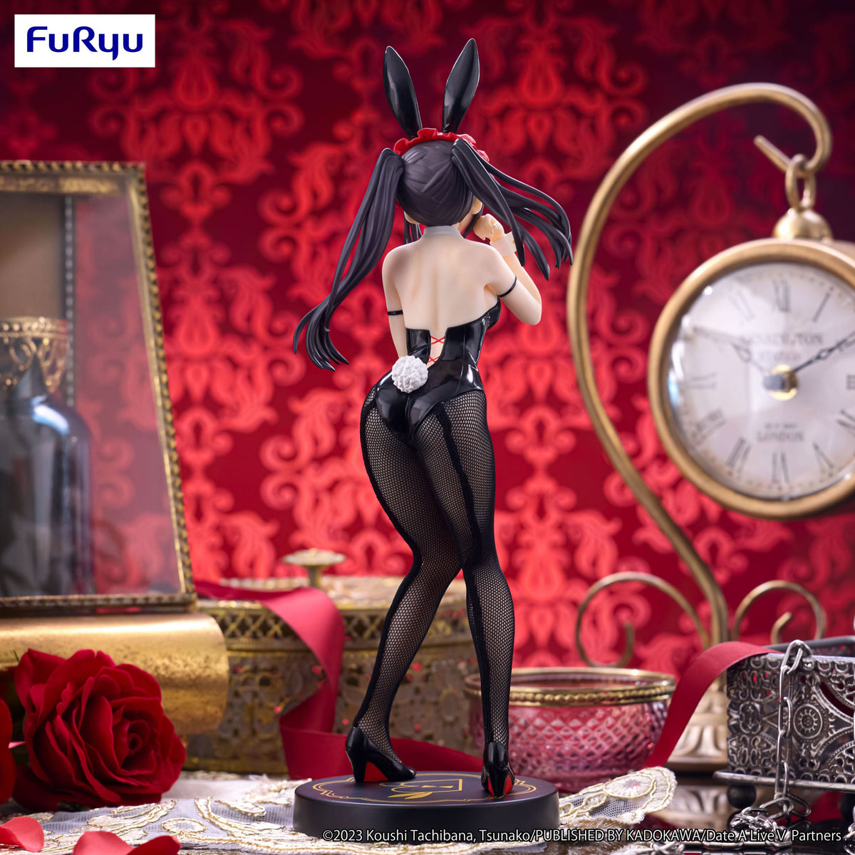 Date A Live V - Kurumi Tokisaki - Black Color BiCute Bunnies Figur (Furyu)