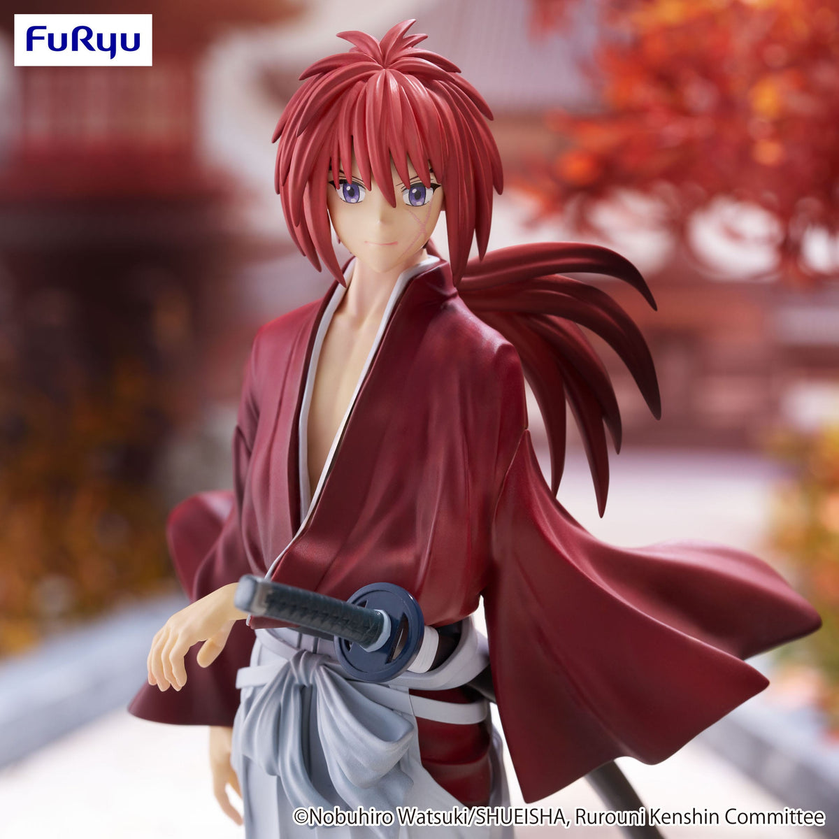 Rurouni Kenshin: Meiji Kenkaku Romantan - Kenshin Himura - Trio-Try-iT Figur (Furyu)