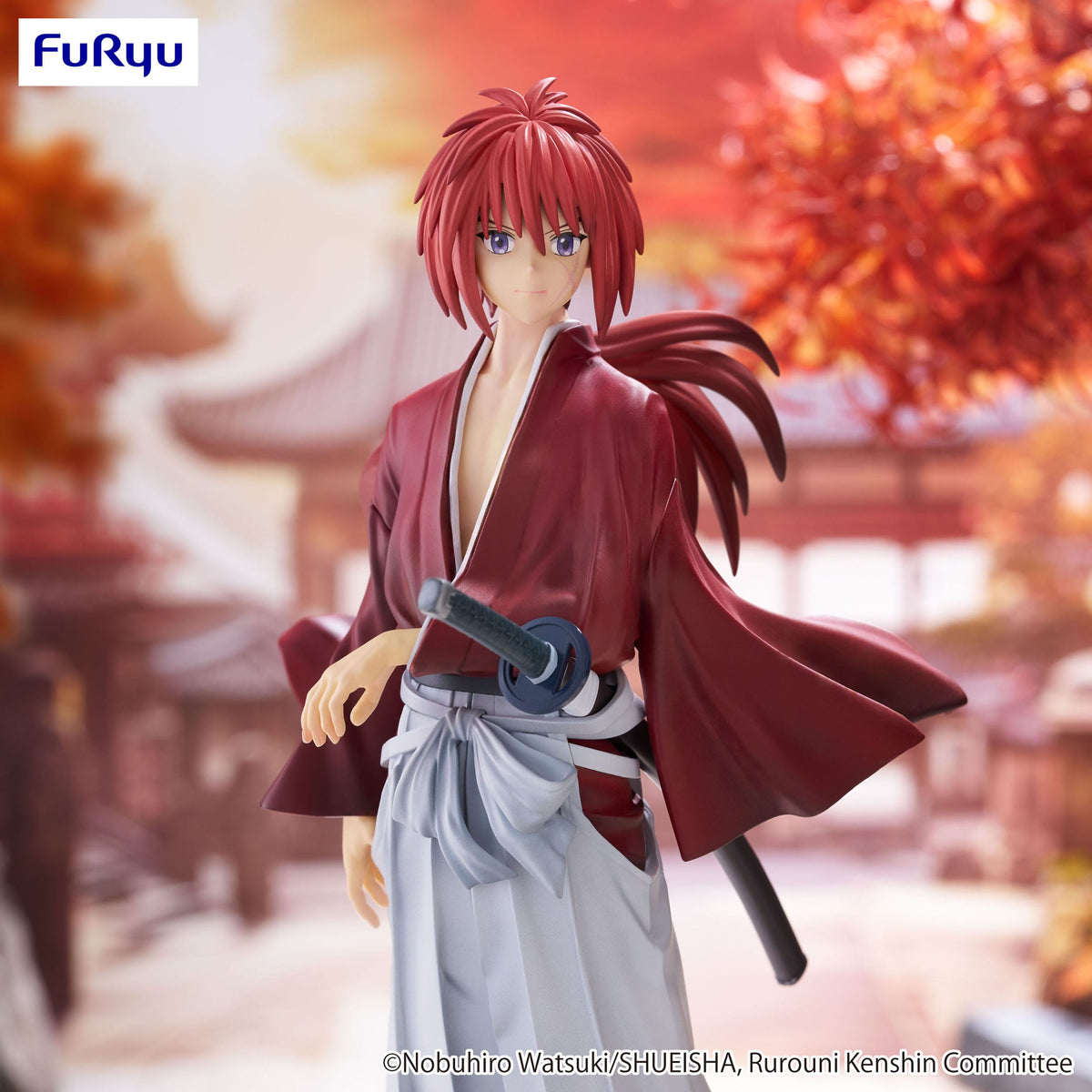 Rurouni Kenshin: Meiji Kenkaku Romantan - Kenshin Himura - Trio-Try-iT Figur (Furyu)