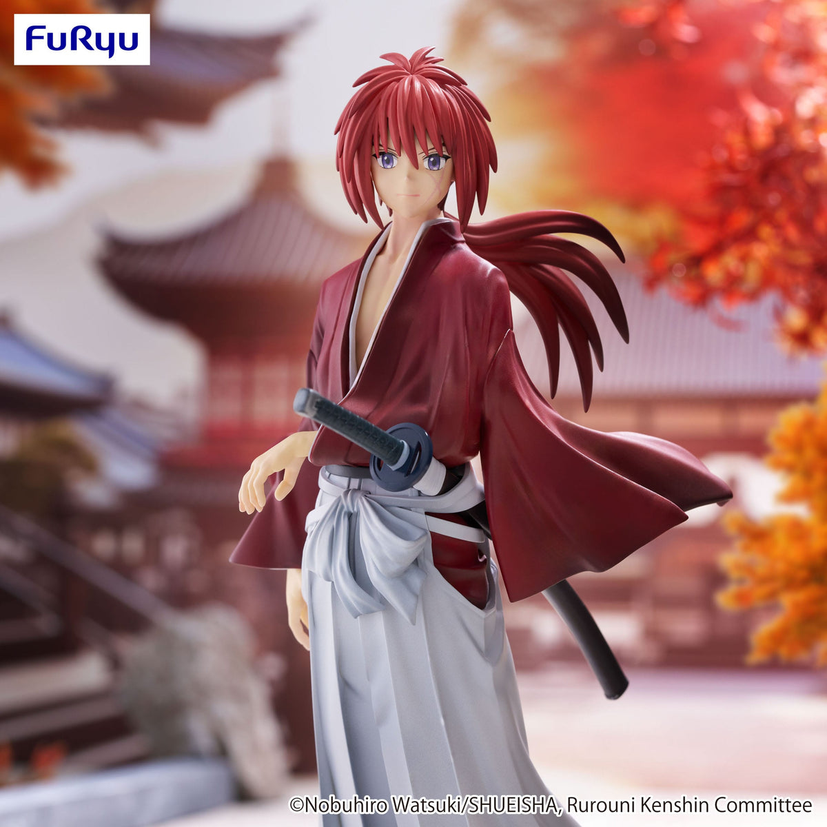 Rurouni Kenshin: Meiji Kenkaku Romantan - Kenshin Himura - Trio-Try-iT Figur (Furyu)