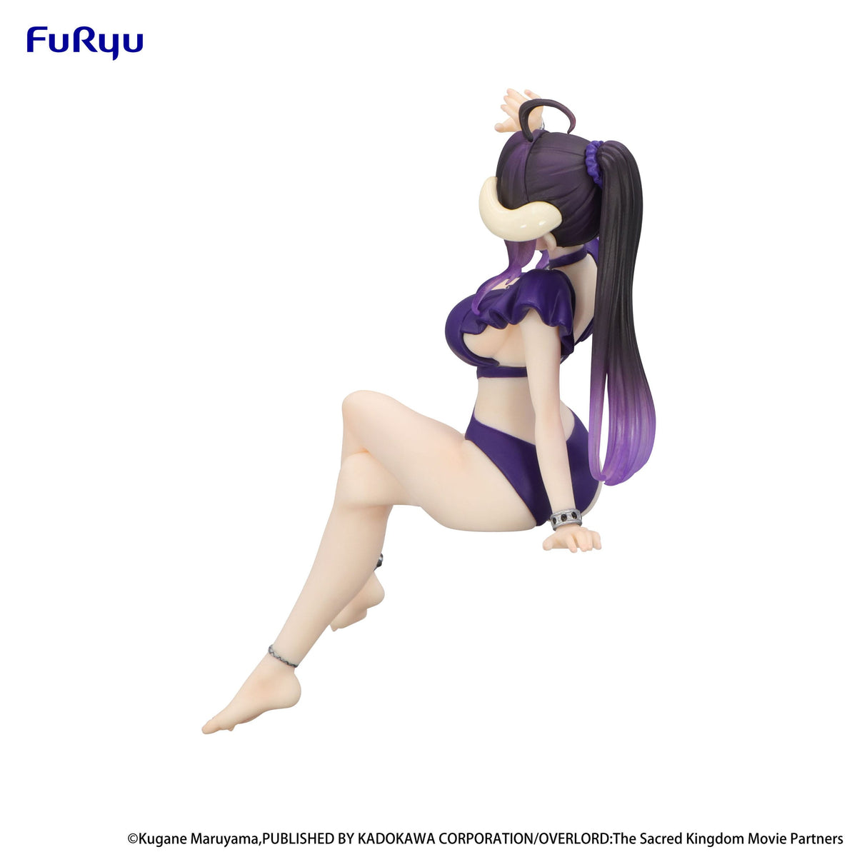 Overlord - Albedo - Swimsuit Dark Purple Color Noodle Stopper Figur Furyu)