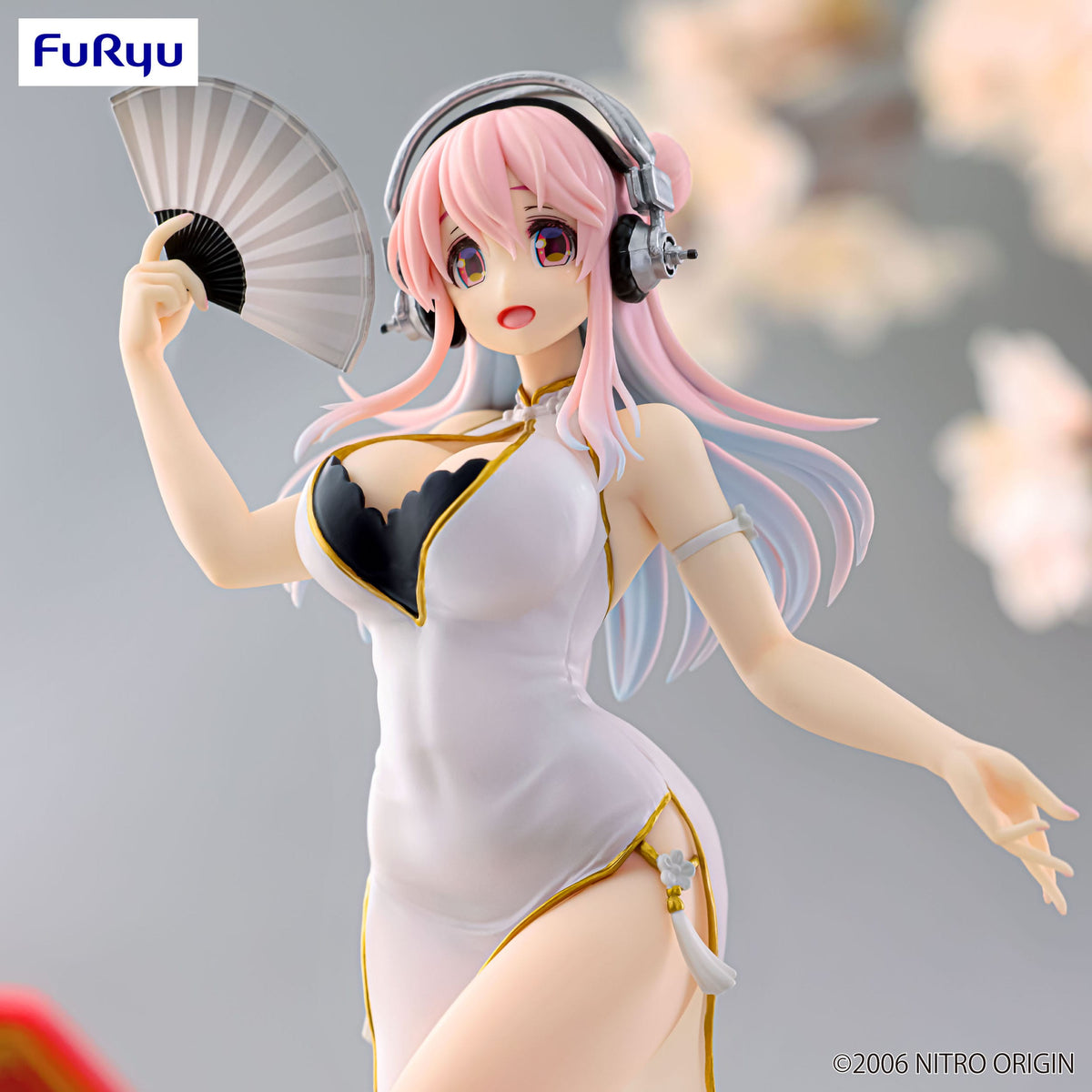 Super Sonico - Super Sonico - White China Dress Trio-Try-iT Figur (Furyu)