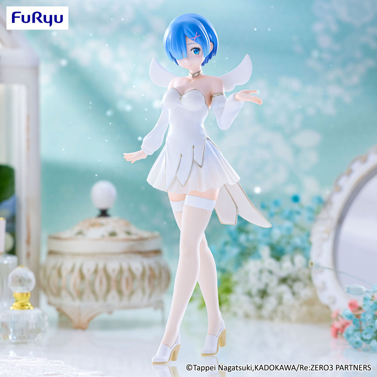 Re:Zero - Rem - Little Wings BiCute Pure Figur (Furyu)