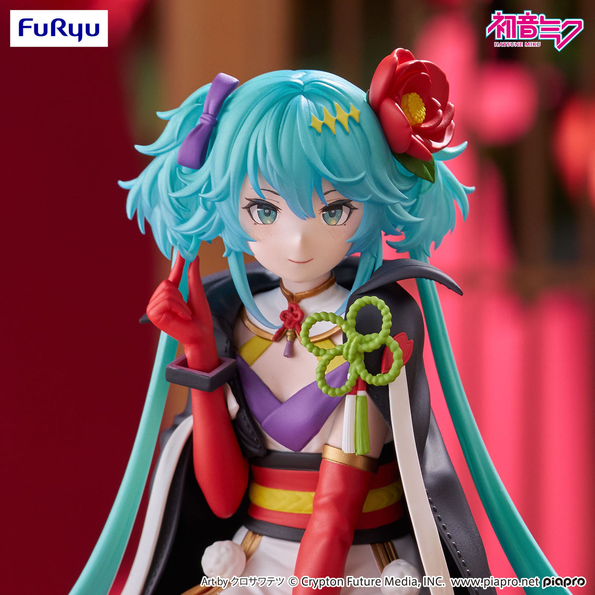Hatsune Miku - Flower Fairy Camellia - Noodle Stopper Figur (Furyu)