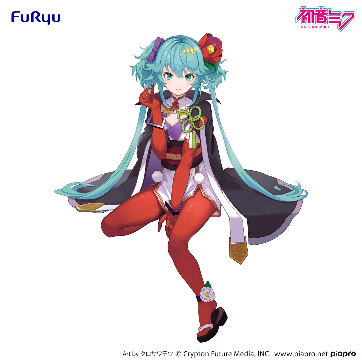 Hatsune Miku - Flower Fairy Camellia - Noodle Stopper Figur (Furyu)