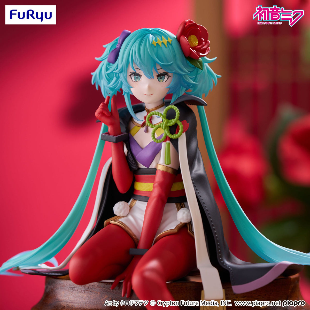 Hatsune Miku - Flower Fairy Camellia - Noodle Stopper Figur (Furyu)