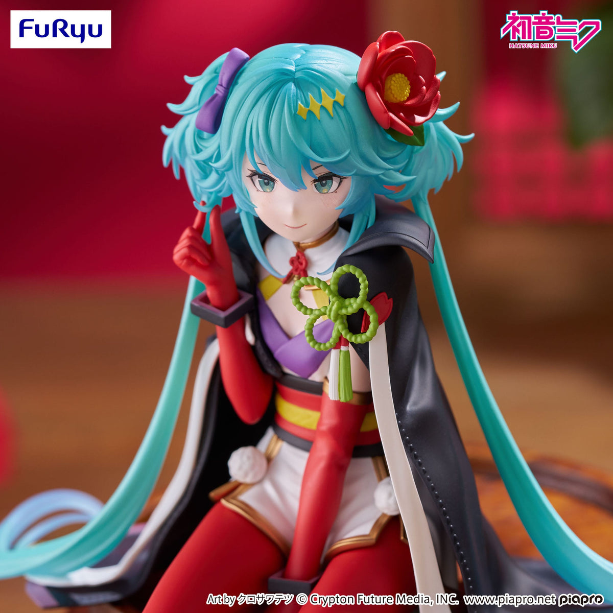 Hatsune Miku - Flower Fairy Camellia - Noodle Stopper Figur (Furyu)