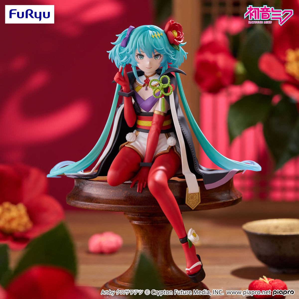 Hatsune Miku - Flower Fairy Camellia - Noodle Stopper Figur (Furyu)