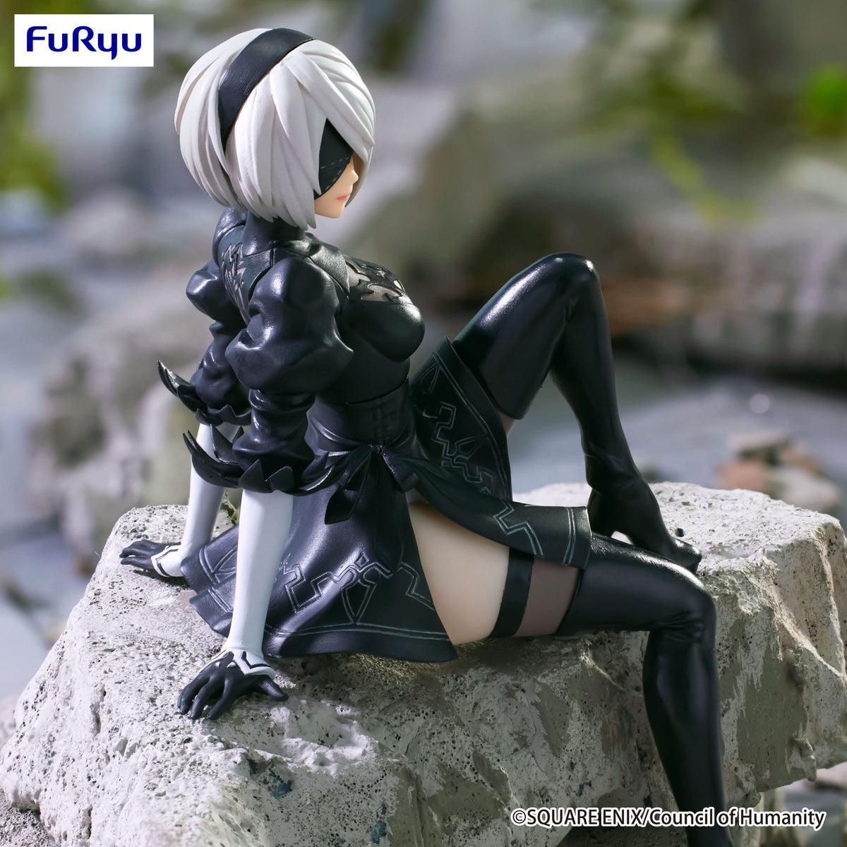 NieR:Automata Ver1.1a - 2B (YoRHa No.2 Type B) - Noodle Stopper Figur (Furyu) (re-run)