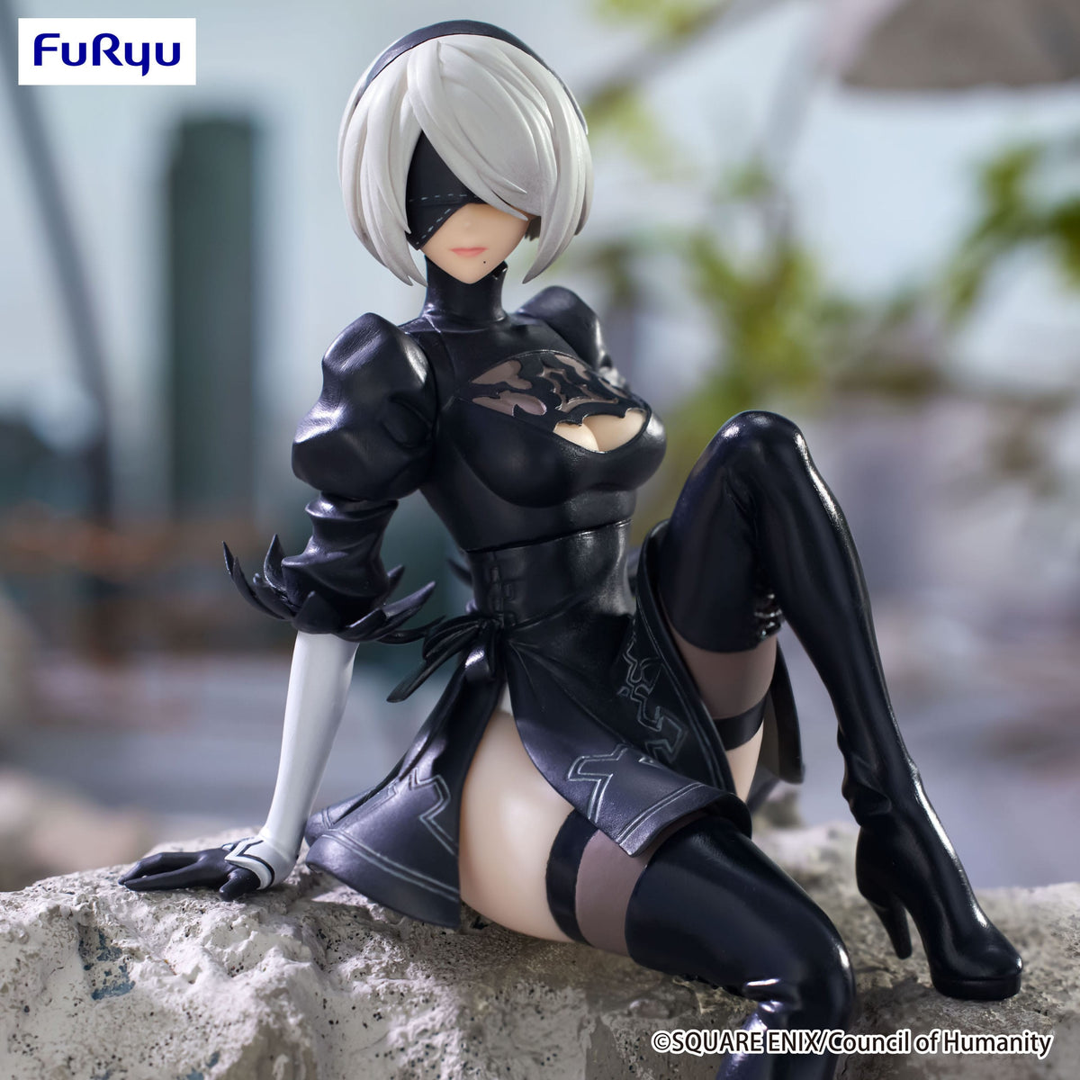 NieR:Automata Ver1.1a - 2B (YoRHa No.2 Type B) - Noodle Stopper Figur (Furyu) (re-run)