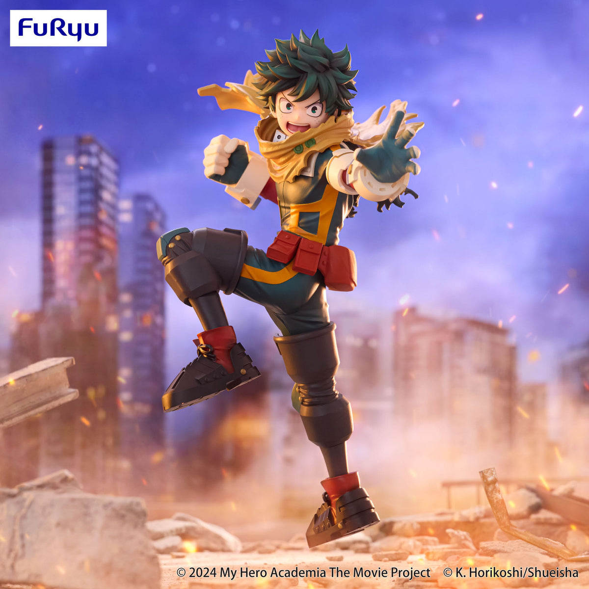 My Hero Academia: You're Next - Izuku Midoriya - Trio-Try-iT Figur (Furyu) (re-run)